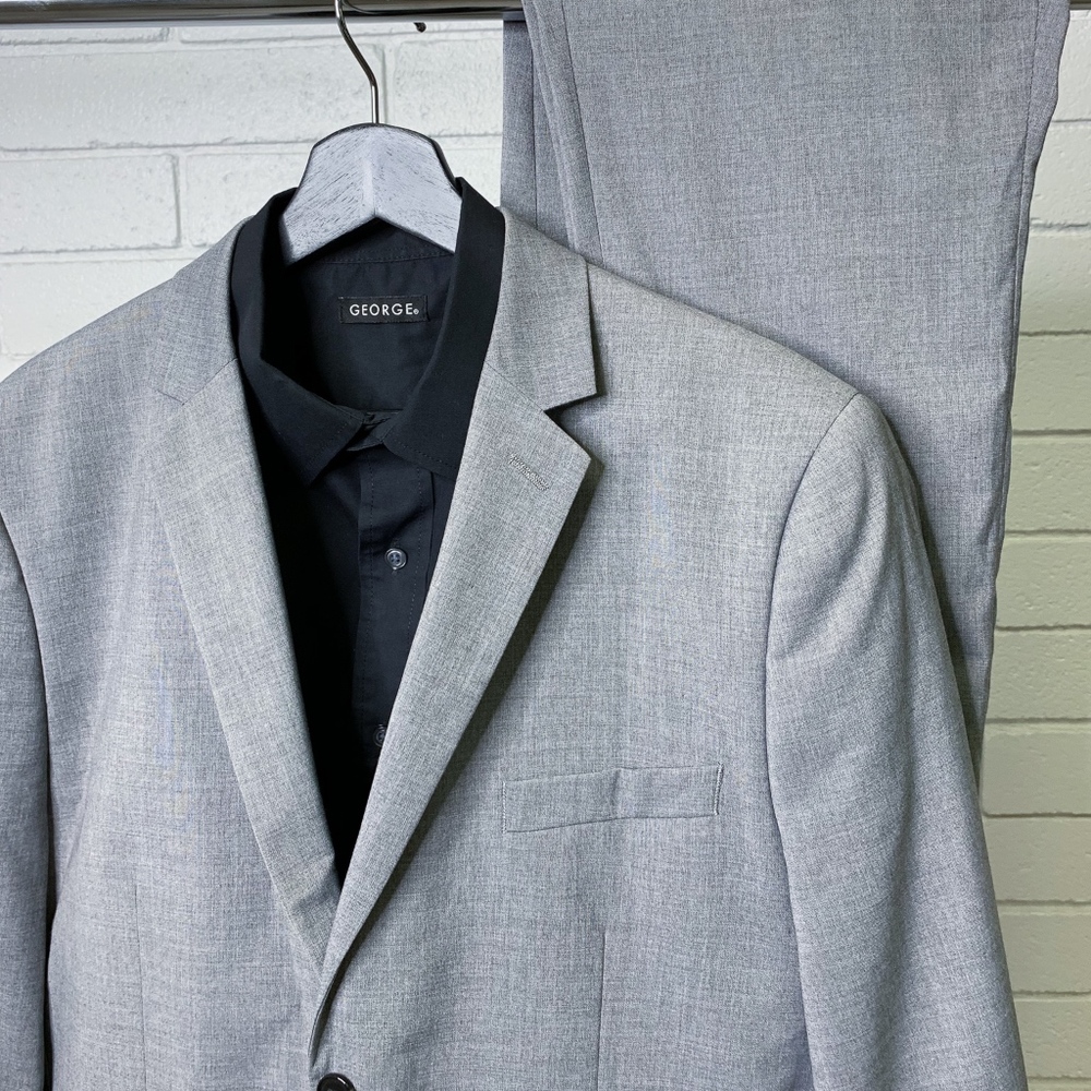 H&M Grey Slim Fit Suit
